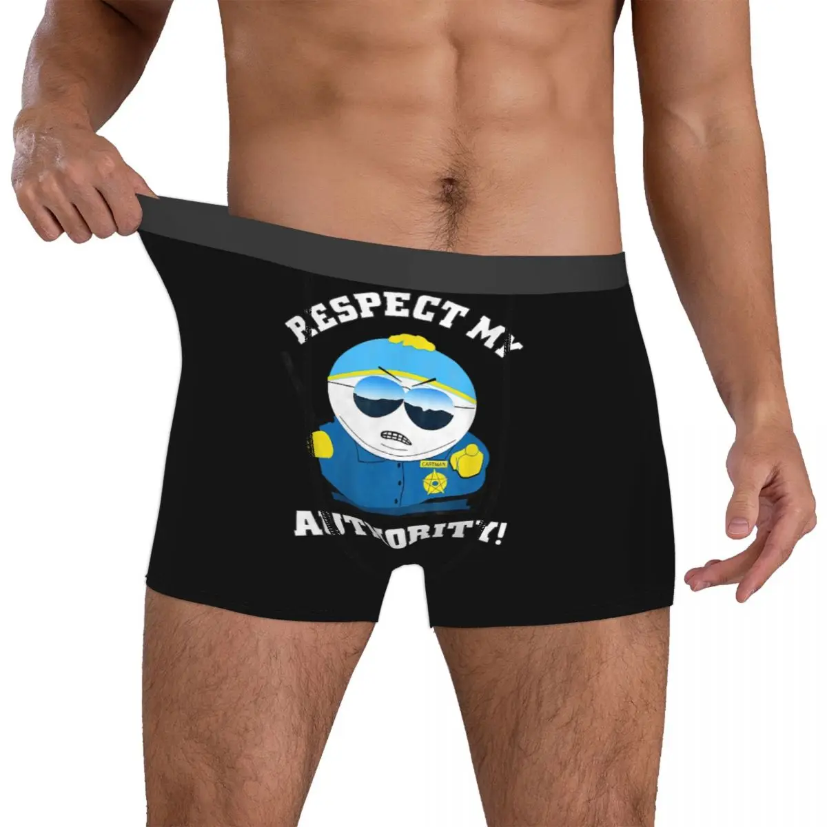 Southpark Anime Man Underwear Funny Eric Boxer Shorts Panties Funny Soft Underpants for Homme