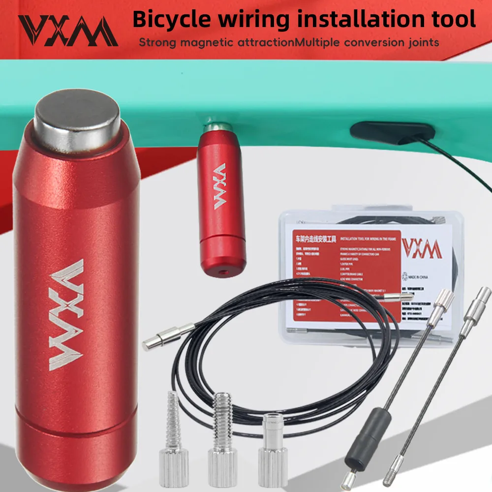 Bicycle Frames Internal Cable Routing Kit For Mountain Bike MTB Road Cycling Brake Shift Hydraulic Inner Wire Install Guide Tool