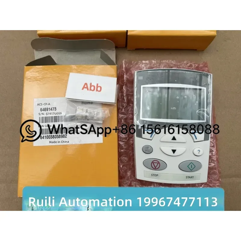 Genuine ABB Inverter Assistant Operation Control Panel ACS-CP-A for ACS800 ACS880 ACS580 Drive Keypad Display Module