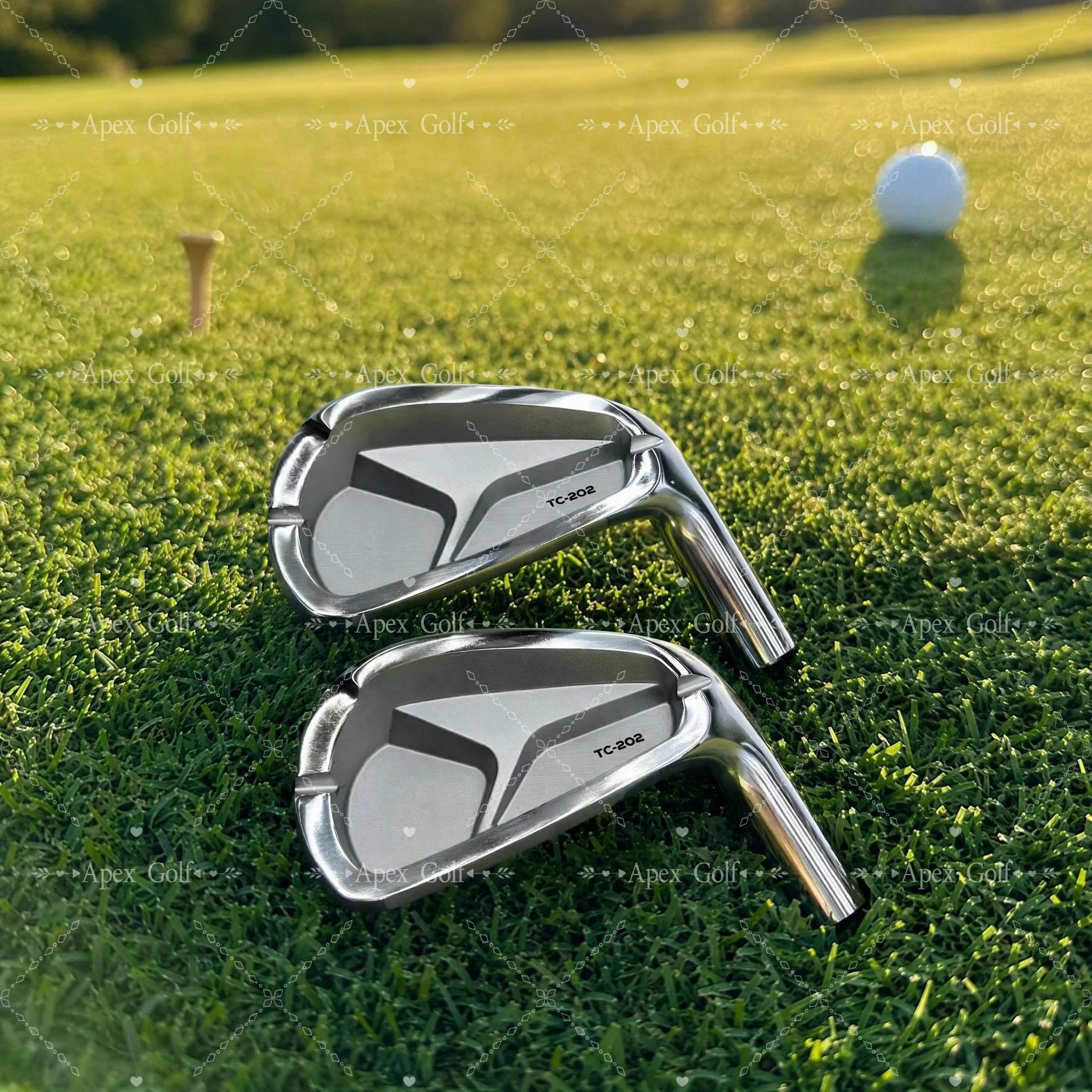TC-202 S20C Forged Golf Iron Head Set 4-P Soft Iron High Control Golf Club Heads Iron Head Set