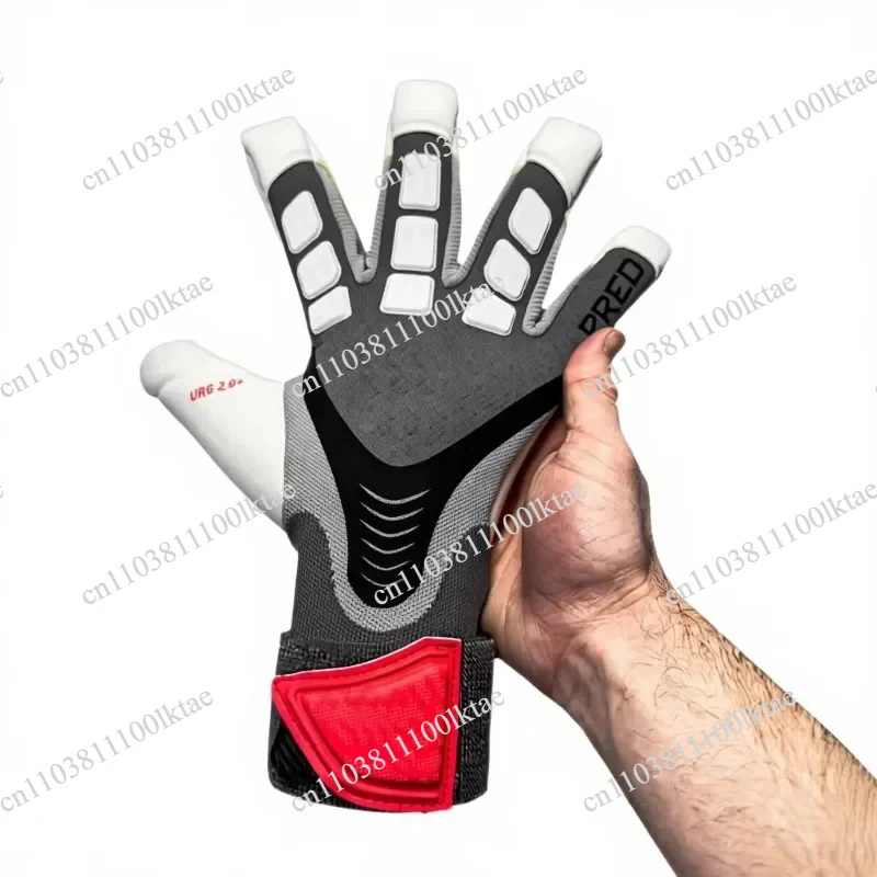 New Thickened Latex Football Goalkeeper Gloves, Suitable for Professional Training and Matches of All Ages, with Finger Protecti