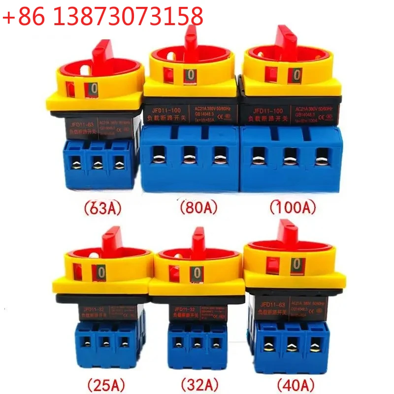 

1PCS Baru Asli Load Break Switch JFD11-25A JFD11-32A JFD11-40A JFD11-63A JFD11-80A JFD11-100A