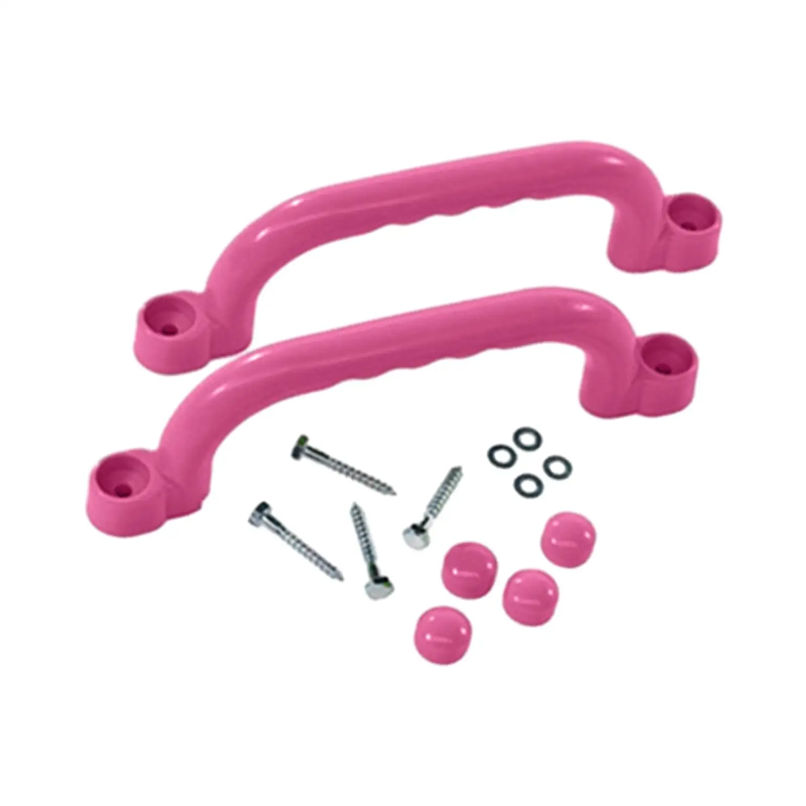 2x Swingset Attachments Playroom Ladder Handles Multipurpose Playground