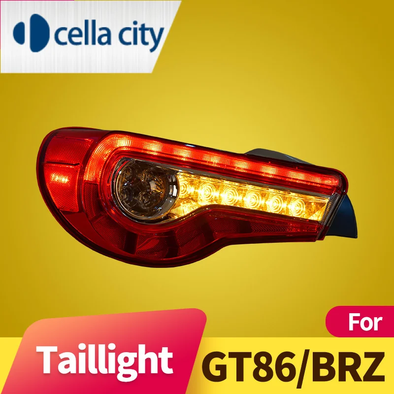 Taillight Assembly for Toyota GT86 (Scion FR-S,Subaru BRZ,Toyota 86)LED running light LED sequential turn signal LED brake light