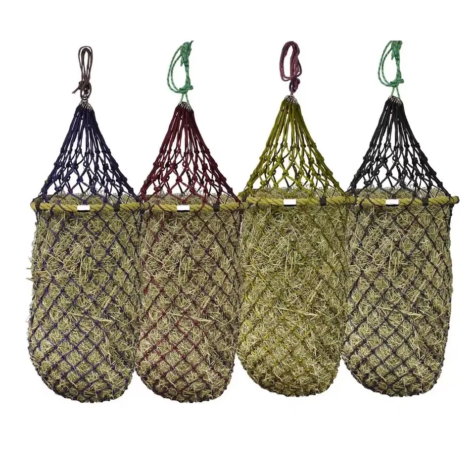 Slow Speed Horse Hay Net Customized Packing Horse Feed Bag
