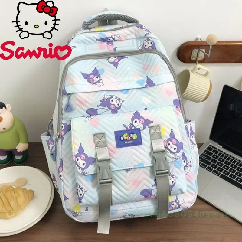 

Miniso Kulomi's New Women's Backpack Luxury Brand Girls' Backpack with Large Capacity for Middle and High School Students