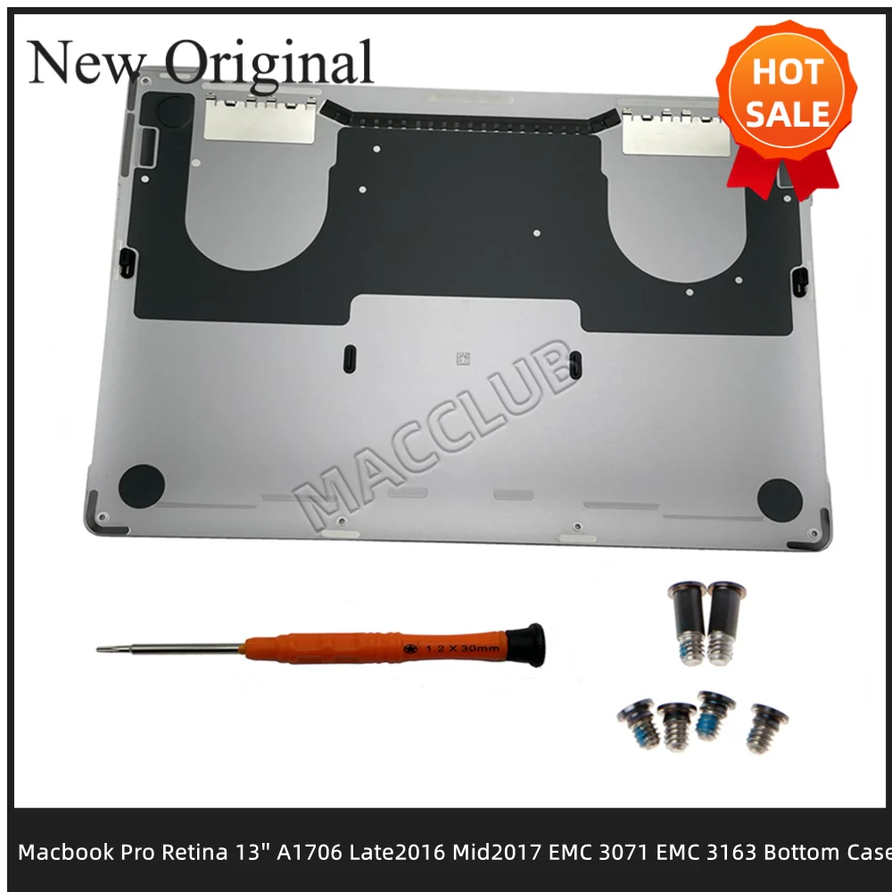613-04195-04-A 923-01787 Bottom Case Lower Cover For MacBook A1706 2016 2017 Silver Space Grey Bottom Case Cover