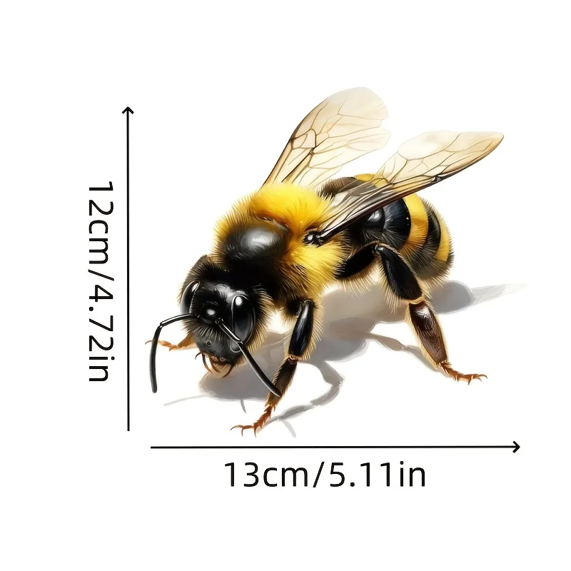 [Vivid Bee Sticker] High-Quality Vivid Bee Sticker | Perfect for Bumpers, Trucks, Laptops, and Ideal Gifts