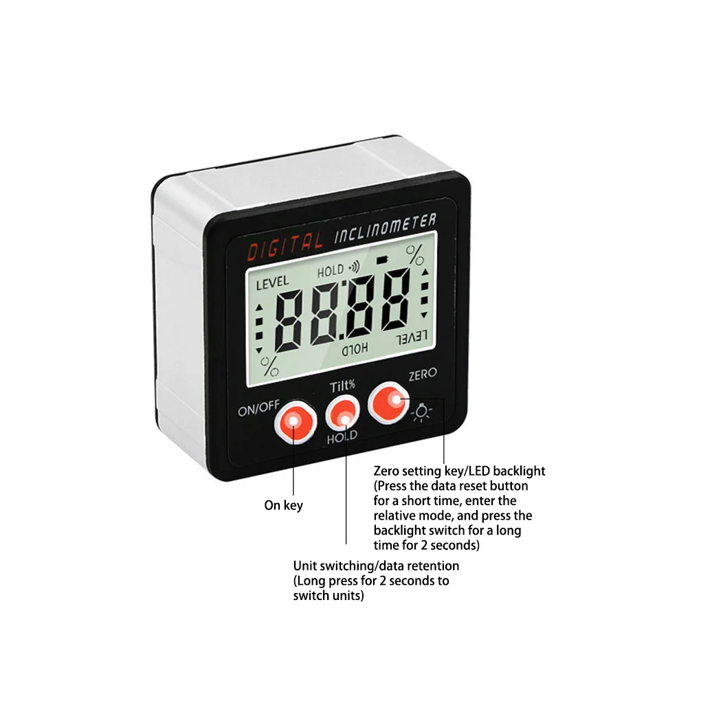 Inclinometer Protractor Level Angle Finders for Home Professional