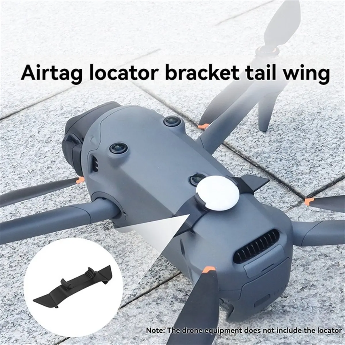 T1111C-For 4 Pro Anti-Loss Locator Mounting Bracket Drone Flight Tail for 4 Pro Accessories HOT