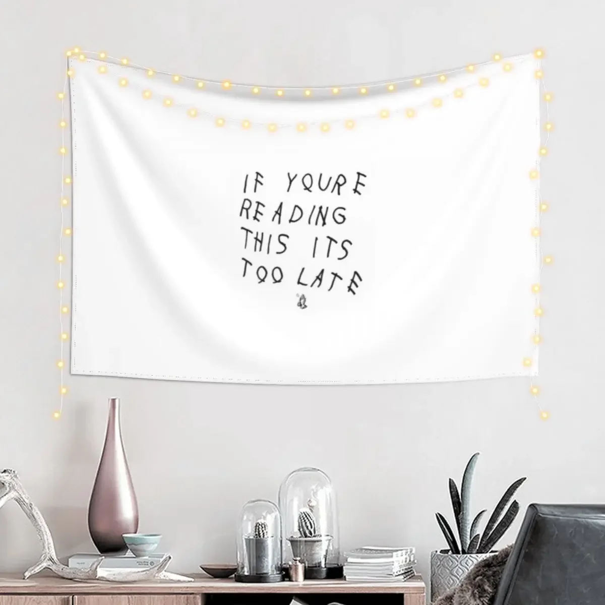 Drake If You’re Reading This It’s Too Late Tapestry Bedroom Organization And Decoration Aesthetic Room Decor Korean Tapestry