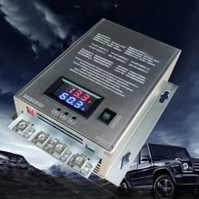 24V to 29.2V 60A Wireless Drive Charger Boost Isolation Charger for Truck LiFePO4 Lithium Lead Acid Battery Charging