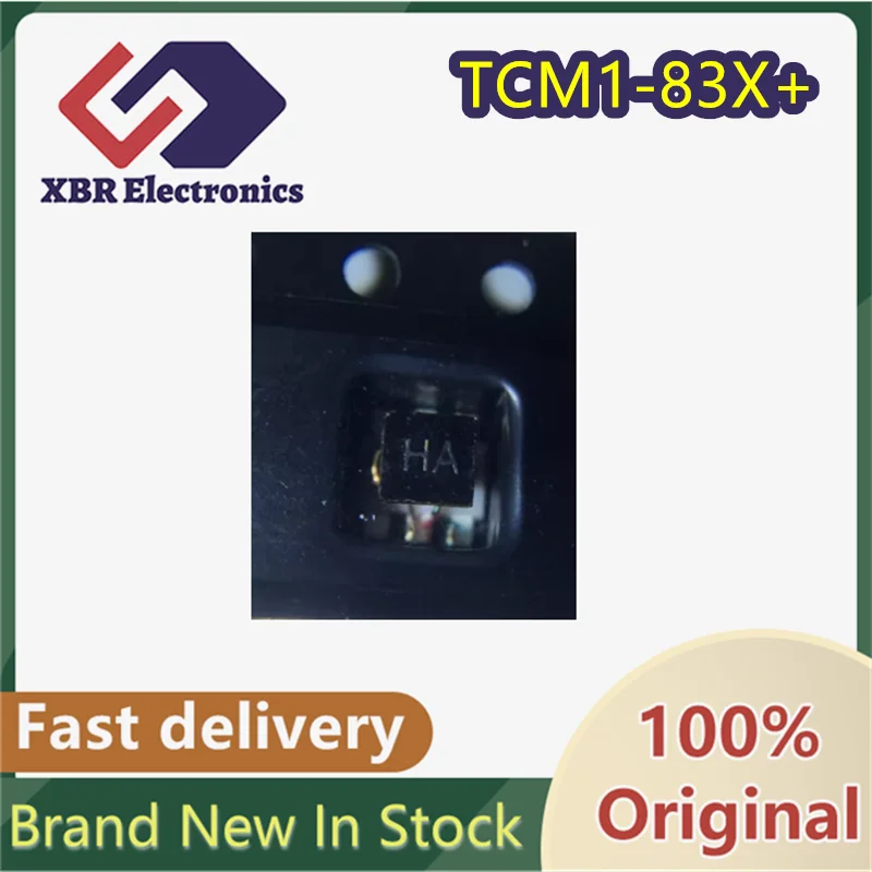 (2/10 piece) TCM1-83X+ Silkscreen HA SMD Audio/Signal Transformer Balun Converter Brand New Original In Stock Fast Shipping