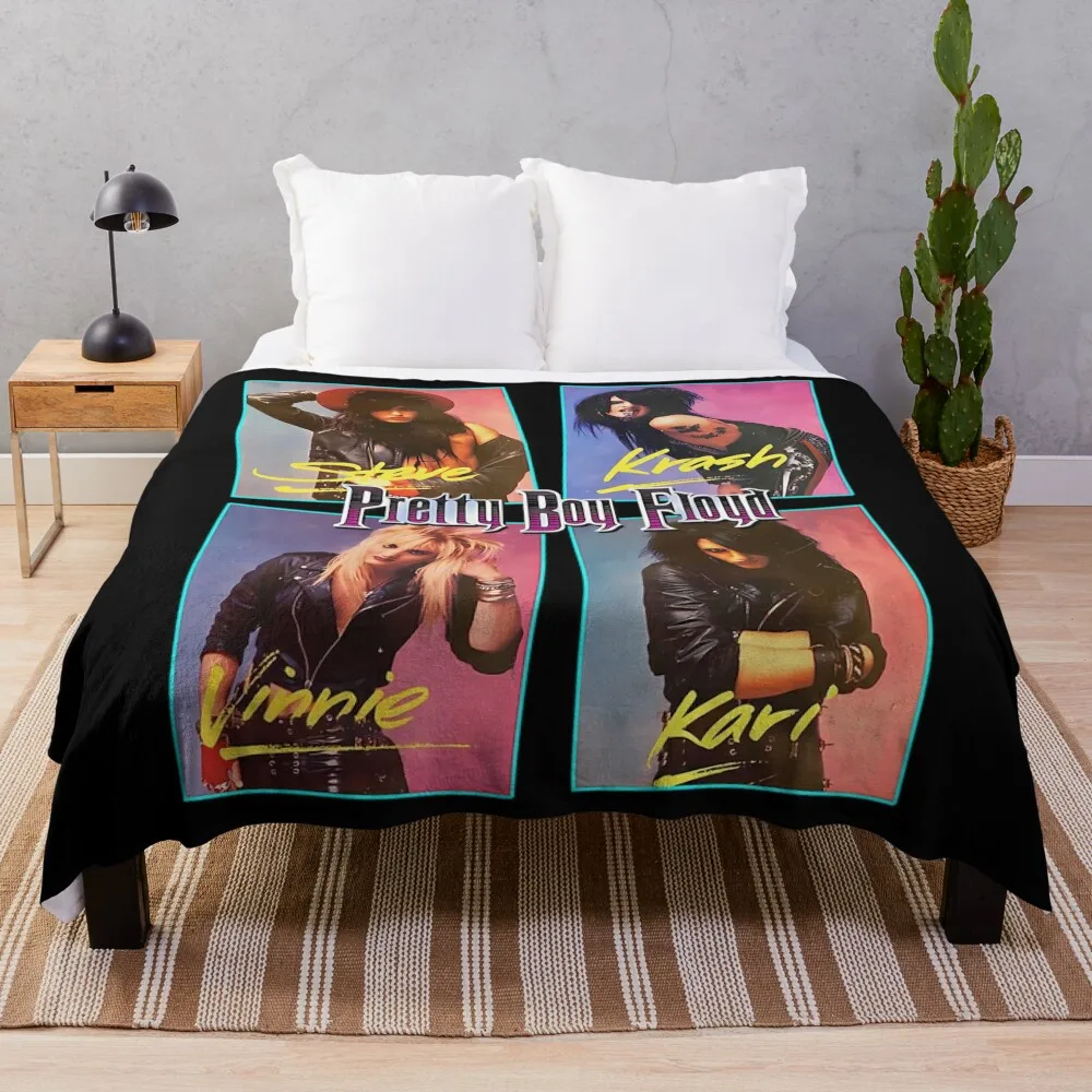 Pretty Boy Floyd Throw Blanket Blankets For Sofas Sleeping Bag anime Multi-Purpose Blankets