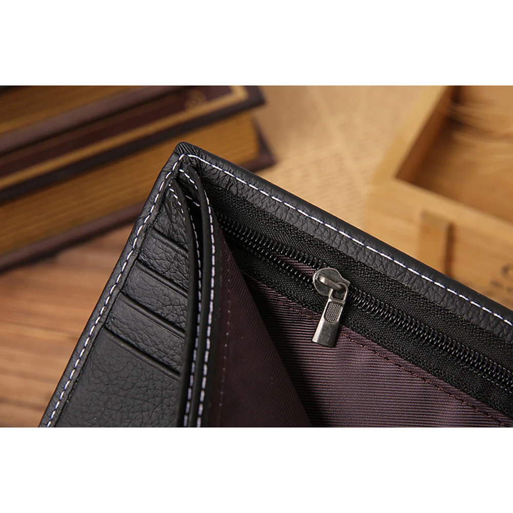 남성 지갑 남성 지갑 정품 가죽 슬림 Caibu Small Gift Money Bag Business Card Holder Man Card Holder Perse Hammock Gold