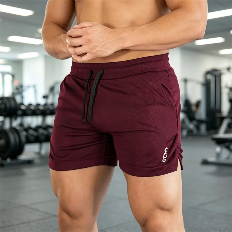 2026 Summer Mesh Sports Shorts Men's Sportswear Breathable Trend Fitness men's sweatpants printing mesh comfort Running Shorts