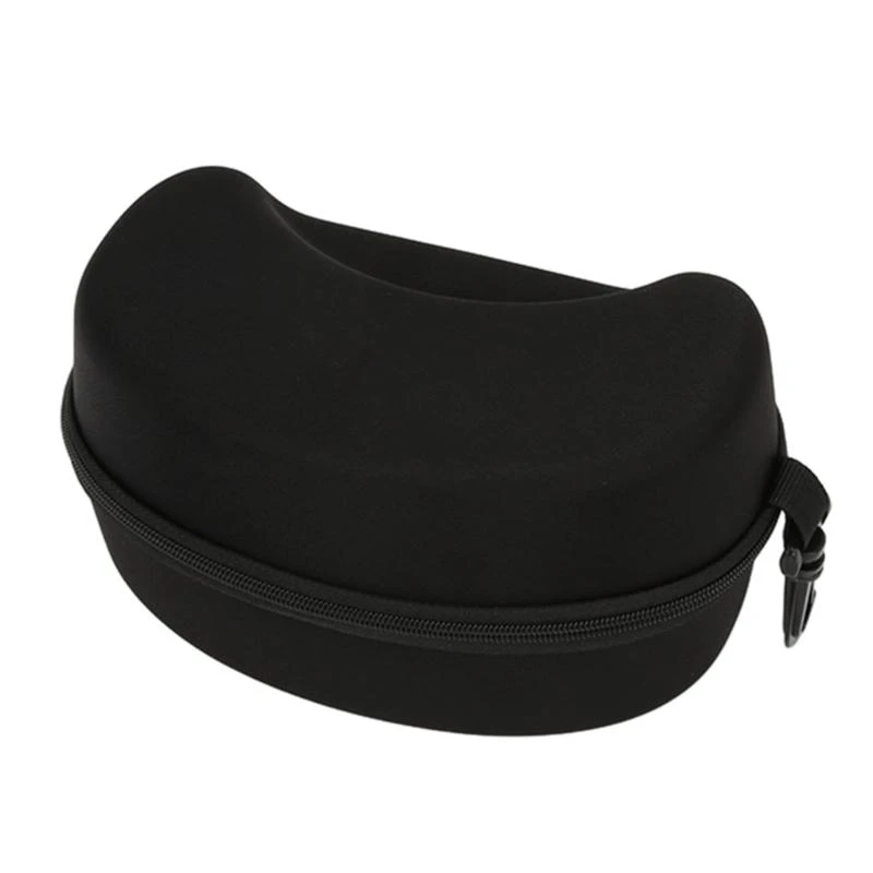 Ski Goggle Case with Plastic Carabiner Sunglasses Carrying Cover EVA Hard Box