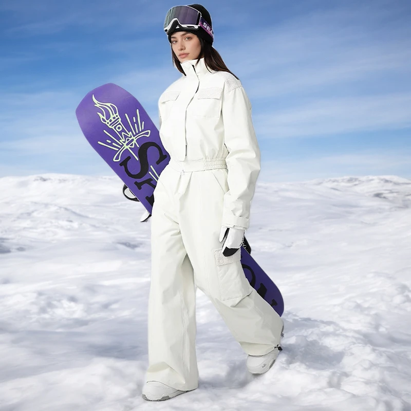 

Новые лыжные костюмы из двух предметов, водонепроницаемая, износостойкая женская одежда для сноуборда, теплый лыжный костюм, ветрозащитные зимние спортивные комплекты