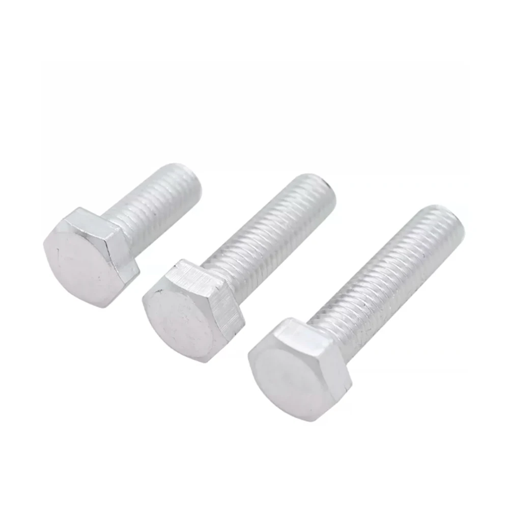 External Hex Screw M3 M4 M5 M6 M8 6061 Aluminum Alloy Outer Hexagon Head Bolt Corrosion Resistant Industrial Hardware Accessorie