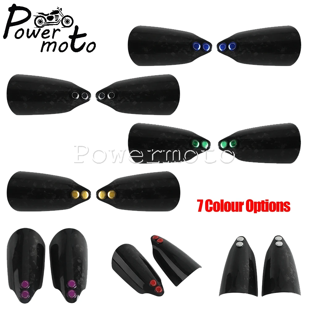 Carbon Fiber Club Style Handguards Hand Guard For Sportster XL 883R XLH 883 1200 Custom XL 883C 1200C Hugger 883 Sport 1200S 96+