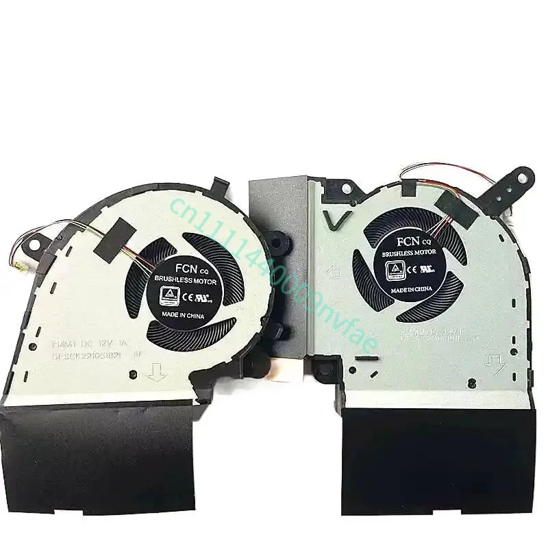 CPU + GPU Cooling Fan for Asus Rog Strix G512LWS G512LW G512LU G512LI G512LH 12V 1A 0.2