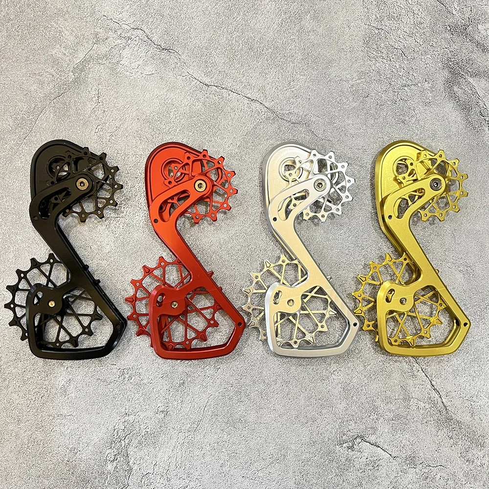 79g Only Road Rear Derailleur Cage Pulley Wheels for SRAM eTap AXS 12-speed for Cassetten up to 52 Teeth Ultra Light