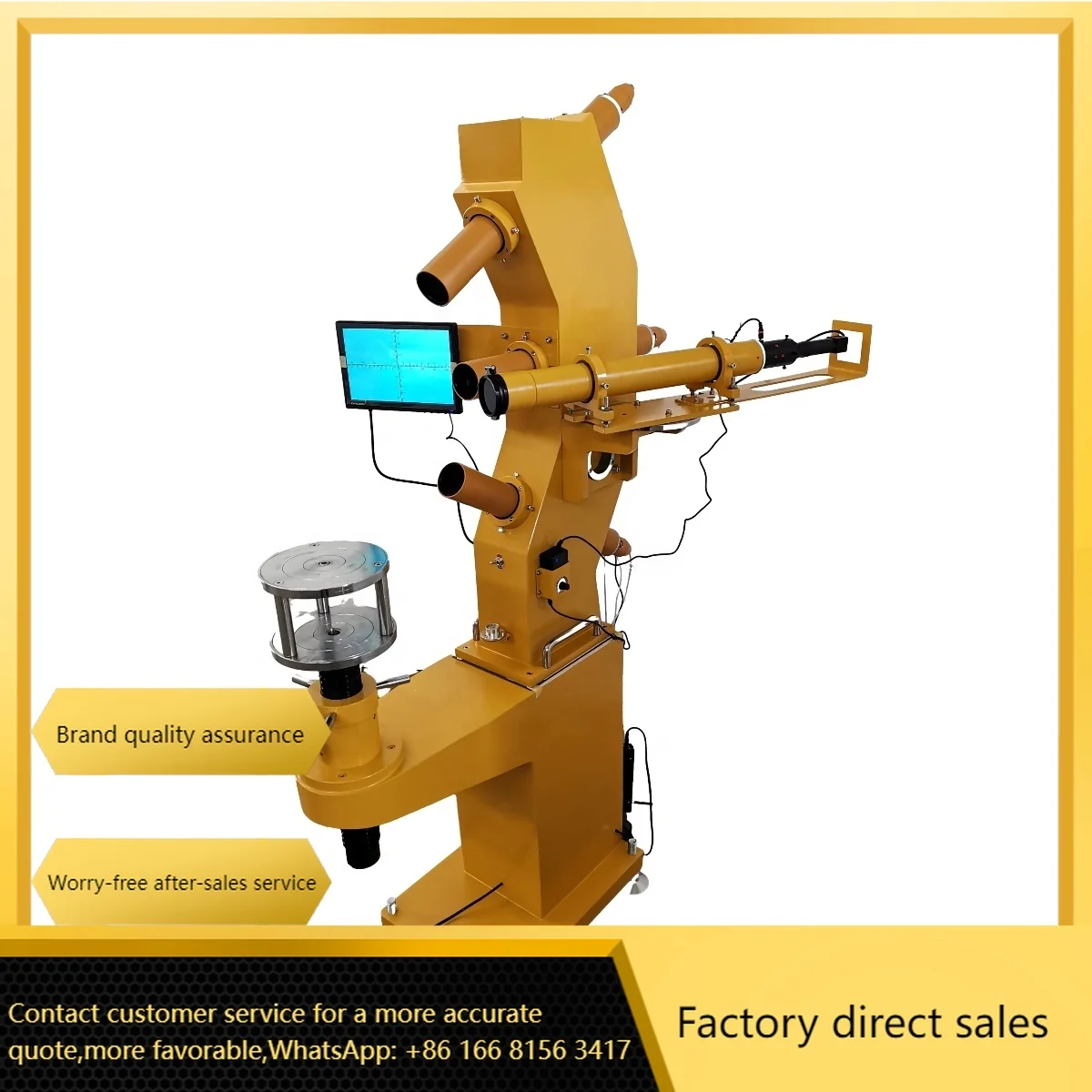 Optical Collimator With Screen For  Total Station Level Calibration F550CCD-D4 Survey Instrument Stand