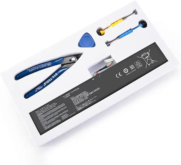 

New C41N2208 For ASUS ROG ALLYX generation game console RC71L expansion high capacity 74WH Battery Free all Tools
