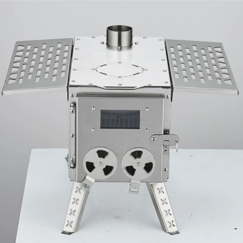 Multi Functional Outdoor Firewood Stove Thickened Sturdy Durable High-temperature Resistant Stove Convenient Camping Supplies