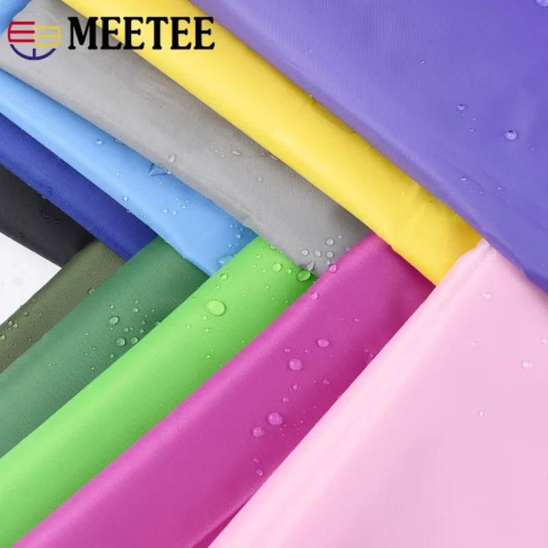 Meetee 100/200X150CM 210D Oxford Fabric Polyester Waterproof Coated PU Cloth DIY Tent Umbrella Awning Fabrics Sewing Accessories