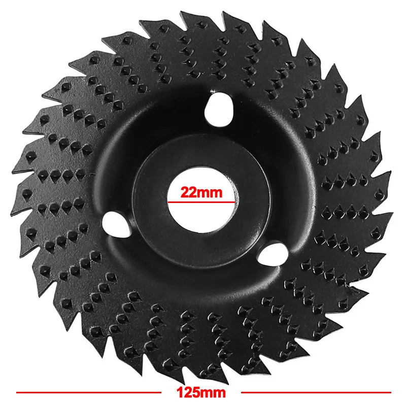 125 type angle grinder grinding disc, woodworking grinding shaping thorn disc, wood grinding disc, shaping file wheel circular g
