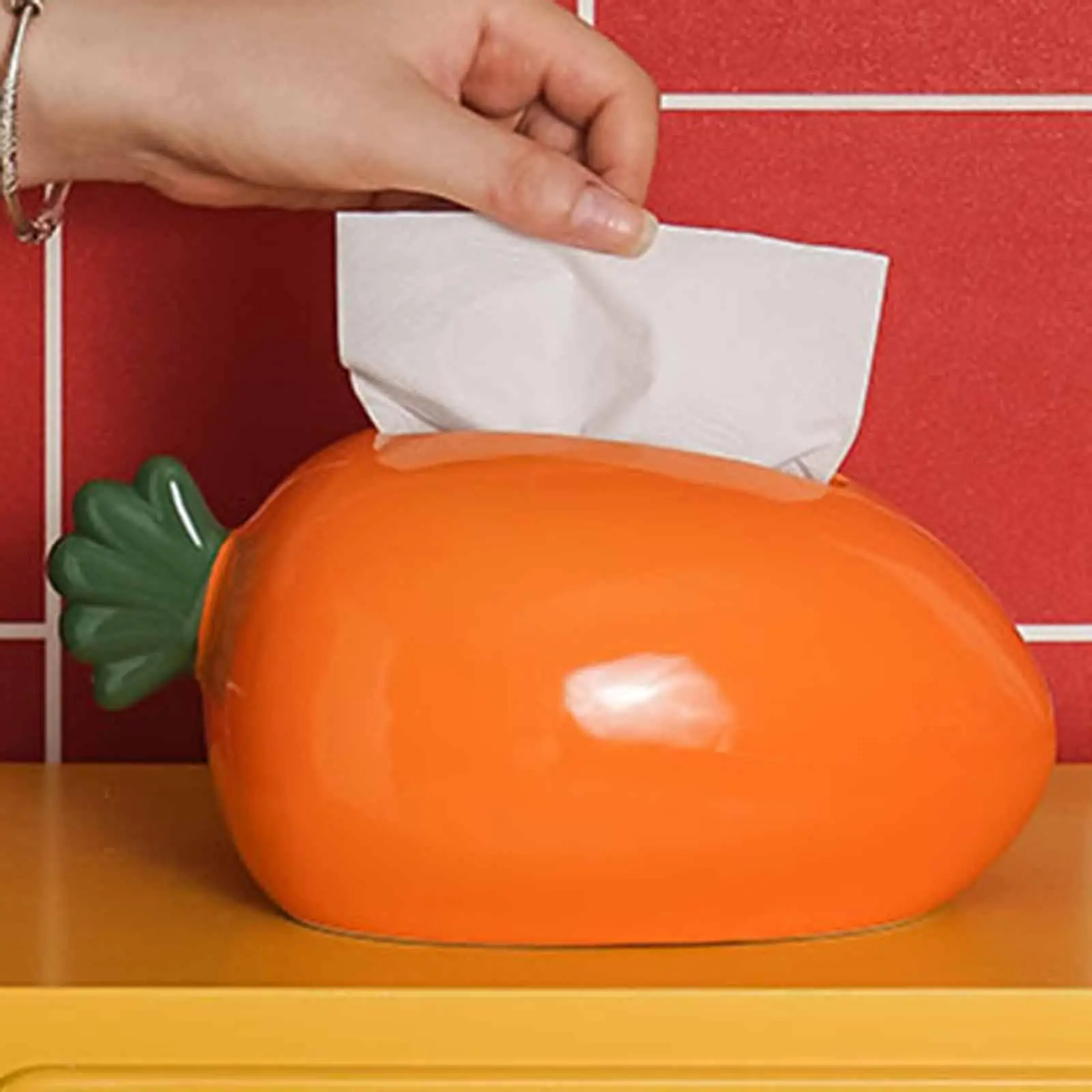 

Керамическая коробка для салфеток, декоративный органайзер, новинка, креативный держатель для салфеток, милый для