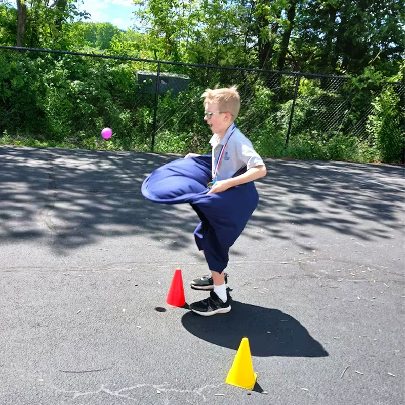 طفل الكبار الجدة السراويل ساحة لعبة علامة المخاريط ألعاب الميدان شمل الأسرة العملاق في الهواء الطلق الكرة الحسية القذف لعبة مجموعة ألعاب #4