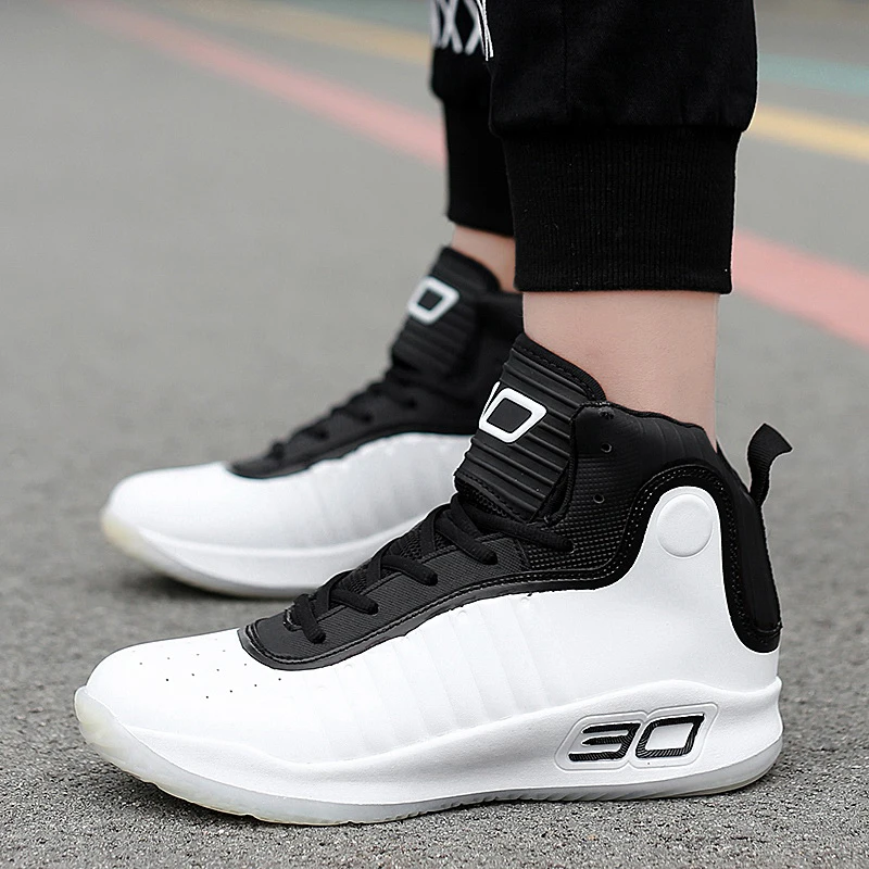 2024 Men Basketball Shoes High Top Sneakers for Men Basket Shoes Anti-slip Trainers Women Outdoor Sports Shoes Tenis Masculino