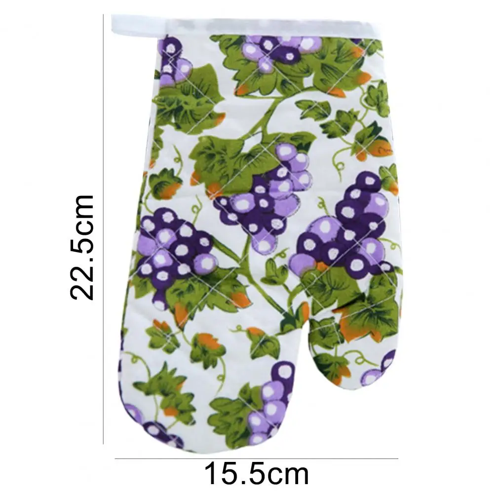 1 pz presine guanti a microonde in cotone spesso colori casuali guanti da forno fodera in cotone morbido guanti da forno accessori da cucina