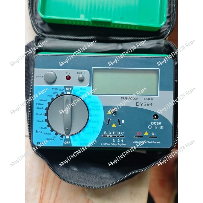 

Новый цифровой тестер транзисторов Duoyi DY294 от производителя: высокоточный измеритель параметров постоянного тока и тестер сопряжения триодов, хит продаж