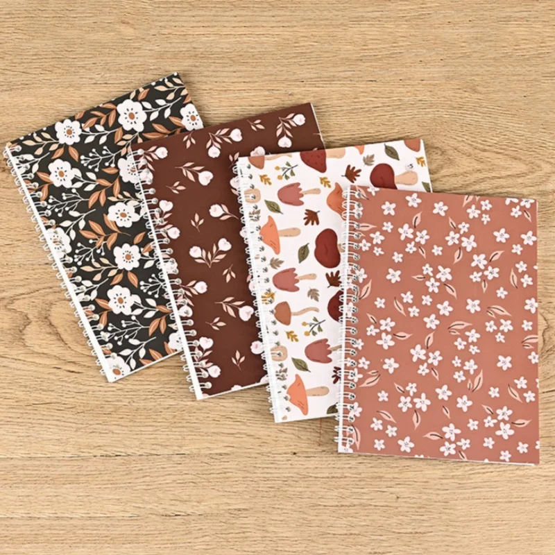 

Новая винтажная книга для наклеек с милым цветочным декором, обложка формата А5, двусторонняя бумага для коллекционирования наклеек и скотча.