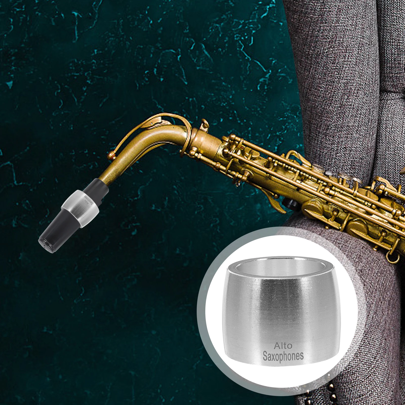 

Perfect Workmanship Saxophone Ligature Metal Mouthpiece Clip Replacement For Wind Instruments Accessories