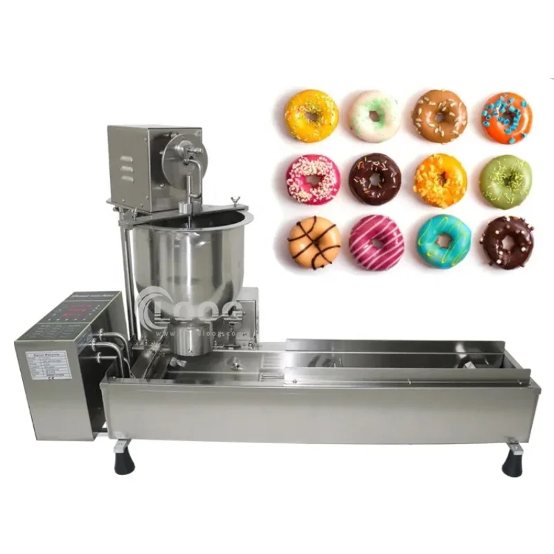 

Stainless Steel Electric Doughnut Maker Mini Donut Fryer Machine Commercial Donut Making Machine