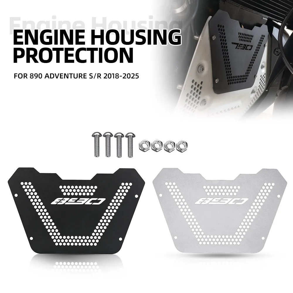 FOR 890 ADVENTURE S/R Motorcycle Engine Guard Cover Protector Crap Flap Protector 890 ADV S R 2018-2021 2022 2023 2024 2025