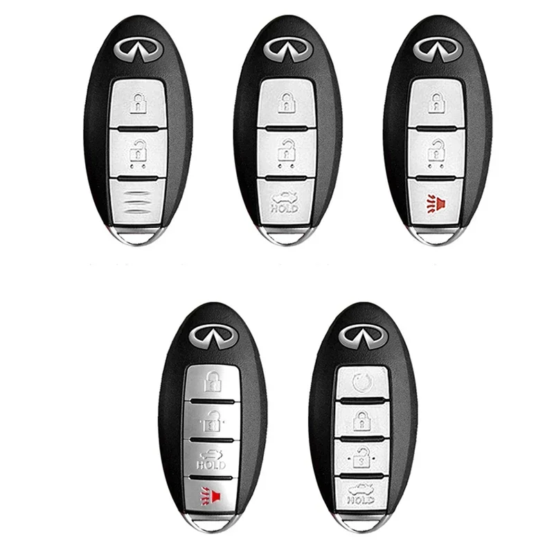 Zinc Alloy Car Remote Key Full Cover Case Fob For Infiniti Q50 Q60 Q70 QX50 QX60 QX70 G25 EX FX JX35 FX25 FX35 EX35 FX37 JX35