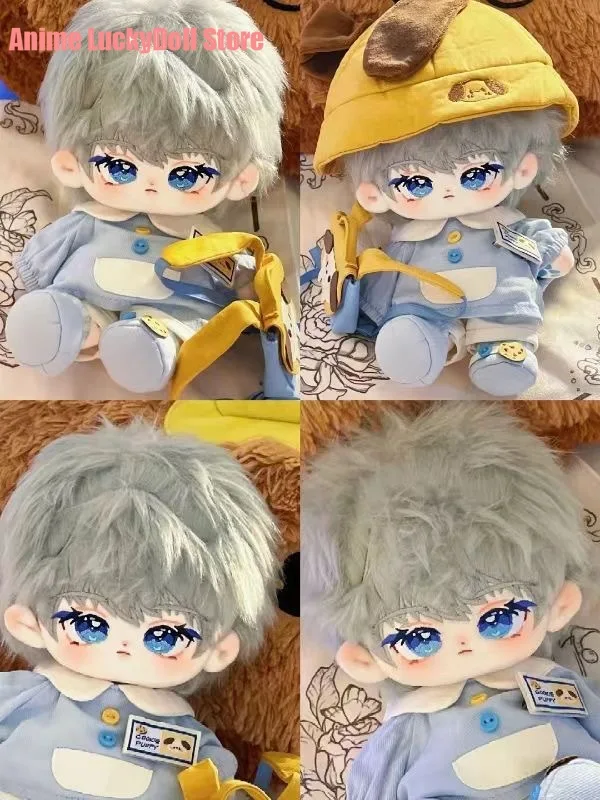 20CM Anime Xavier Love and deepspace Handsome Boy Cosplay Plush Idol Doll Soft Cotton Body Dress Up Kawaii Mascot Birthday Gift