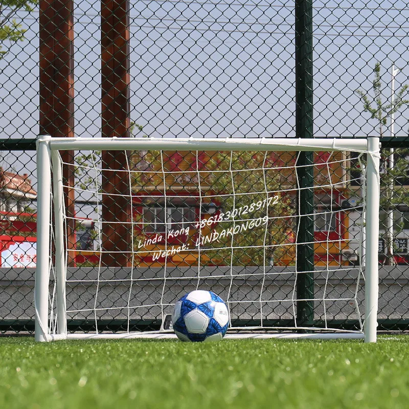 

7-A Side Football Court Metal Aluminum Soccer goal Training Post Adults Kids Football Goal Best Selling