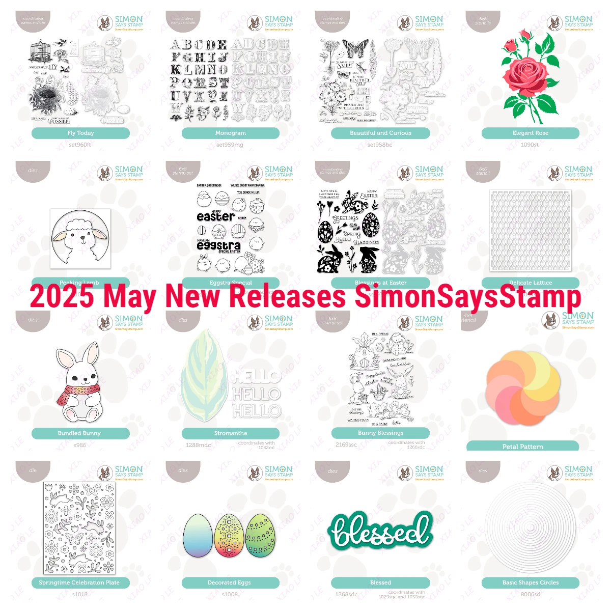 

Hello Spring Greetings Flowers New Metal Cutting Dies Stamps For Scrapbooking Paper Making Embossing Card Crafts Die Cut Making