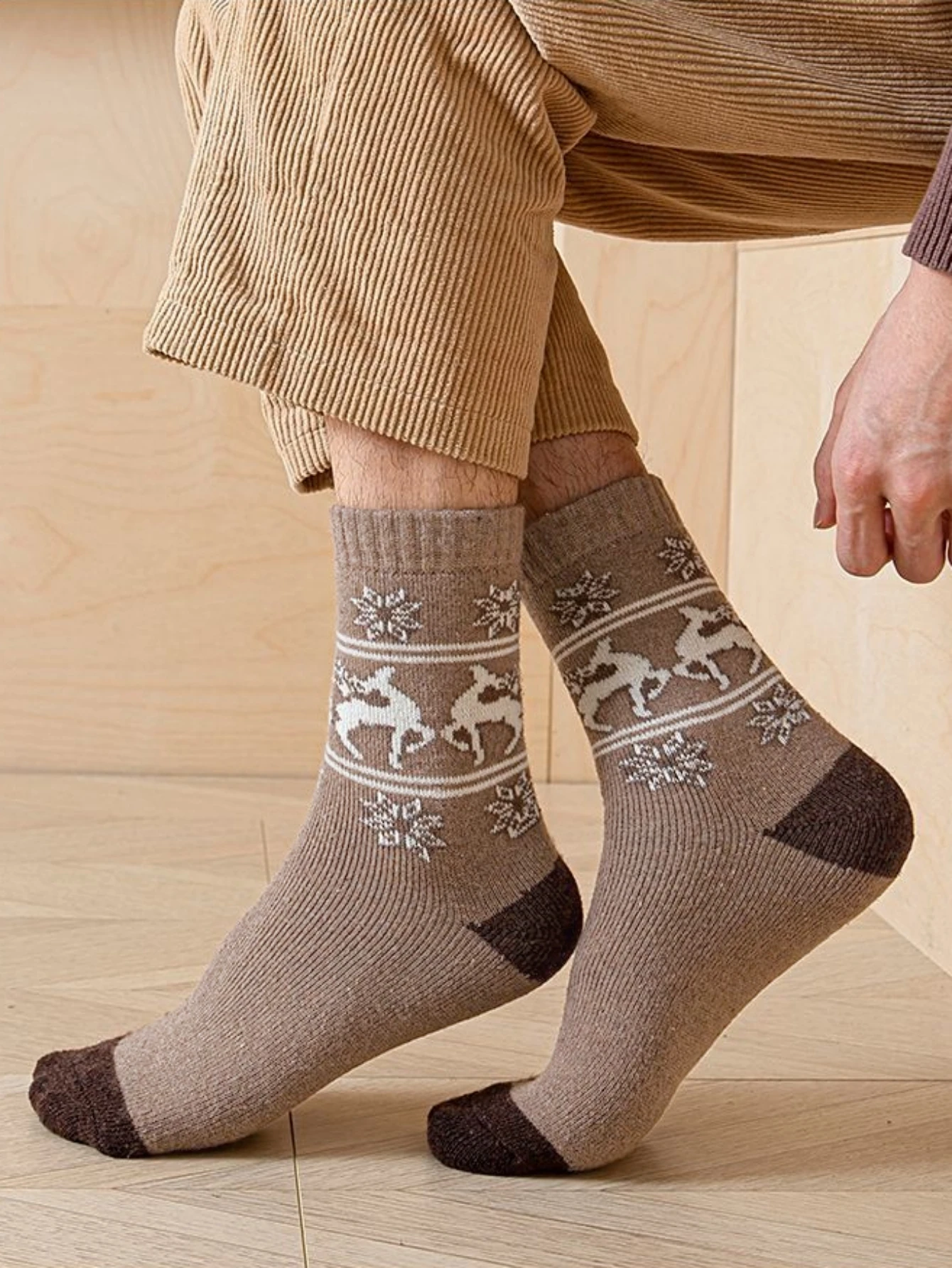 1/3/5 пар зимних утепленных носков для мужчин, морозостойкие носки до середины икры, подходят для весеннего фестиваля и рождества, с узорами оленя, теплые длинные носки на флисовой подкладке, носки в европейском и американском стиле ретро, носки в художественном стиле для мужчин, японские и корейские модные зимние носки для мужчин, носки-тапочки, носки, носки, носки для пола, носки, домашние, носки, теп, носки, носки, носки, подходят для весны, подходят для весны и рождественские спорт