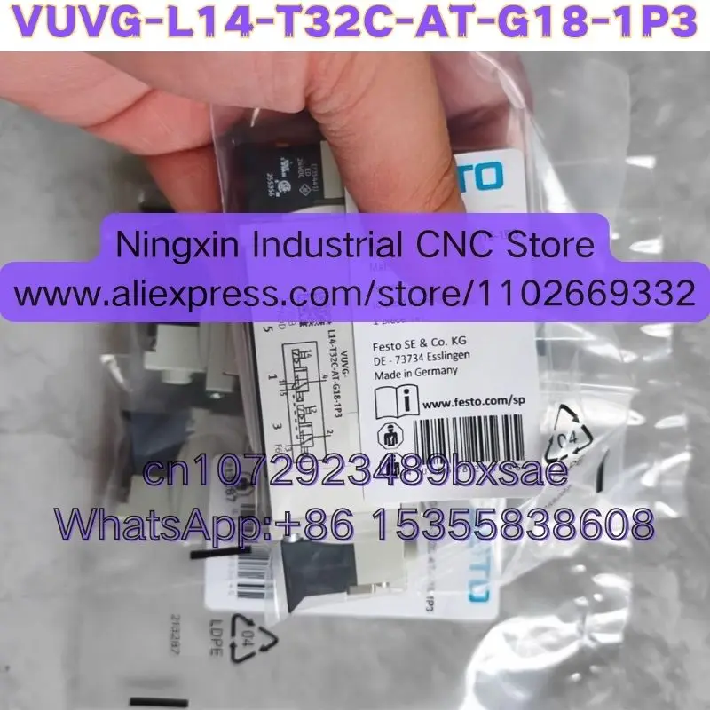 Latest Quotation VUVG-L14-T32C-AT-G18-1P3 Brand New And Original PLC Module
