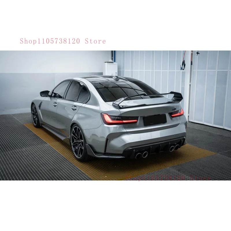 Factory Hot Selling New G0 G M4 AE DEN Dry Carbon Fiber Rear Trunk Wing M4 G0 G Spoiler Body Kits 2