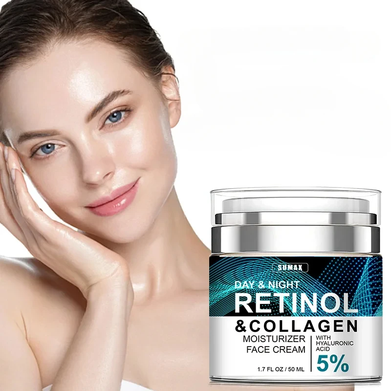 

50ml press retinol face cream anti-aging fade fine lines moisturize and brighten skin tone Skin care product