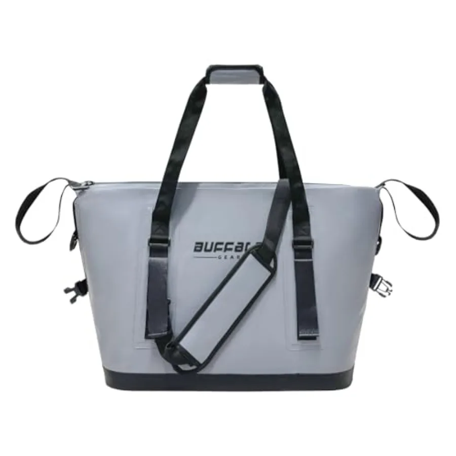

Insulated Fish Cooler Bag 24Qt 37Qt Seamless Insulation Fish Kill Bag Keeps Ice Cold Up to 36 Hours Foldable and Waterproof wit