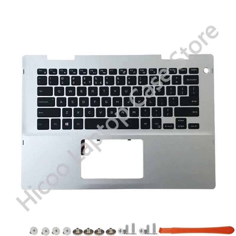 Imagem -03 - Laptop Lcd Tampa Traseira Palmrest Caixa Inferior Teclado Dell Inspiron 14 5481 5482 em p n 041kvj 01k3jr 00v9j6 Novo